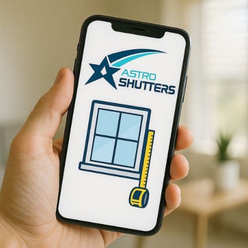 Hand holding smartphone with scheduling app